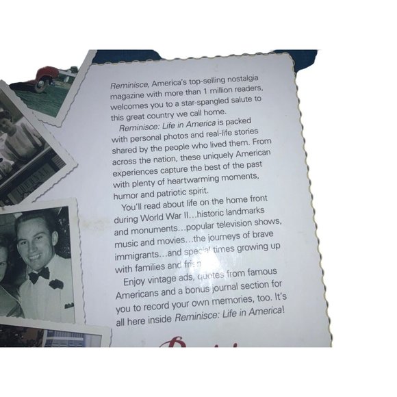 Reminisce Hardcover Books Set of 3 Christmas, Around the Table, Life in America - Picture 5 of 8